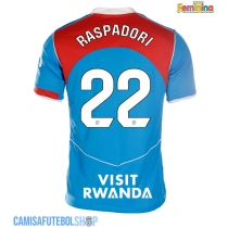 Camisa de time de futebol Atletico Madrid Giacomo Raspadori #22 Replicas 3º Equipamento Feminina 2025-26 Manga Curta